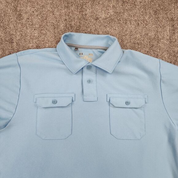 Under Armour Light Blue Polo Shirt - Picture 8 of 16
